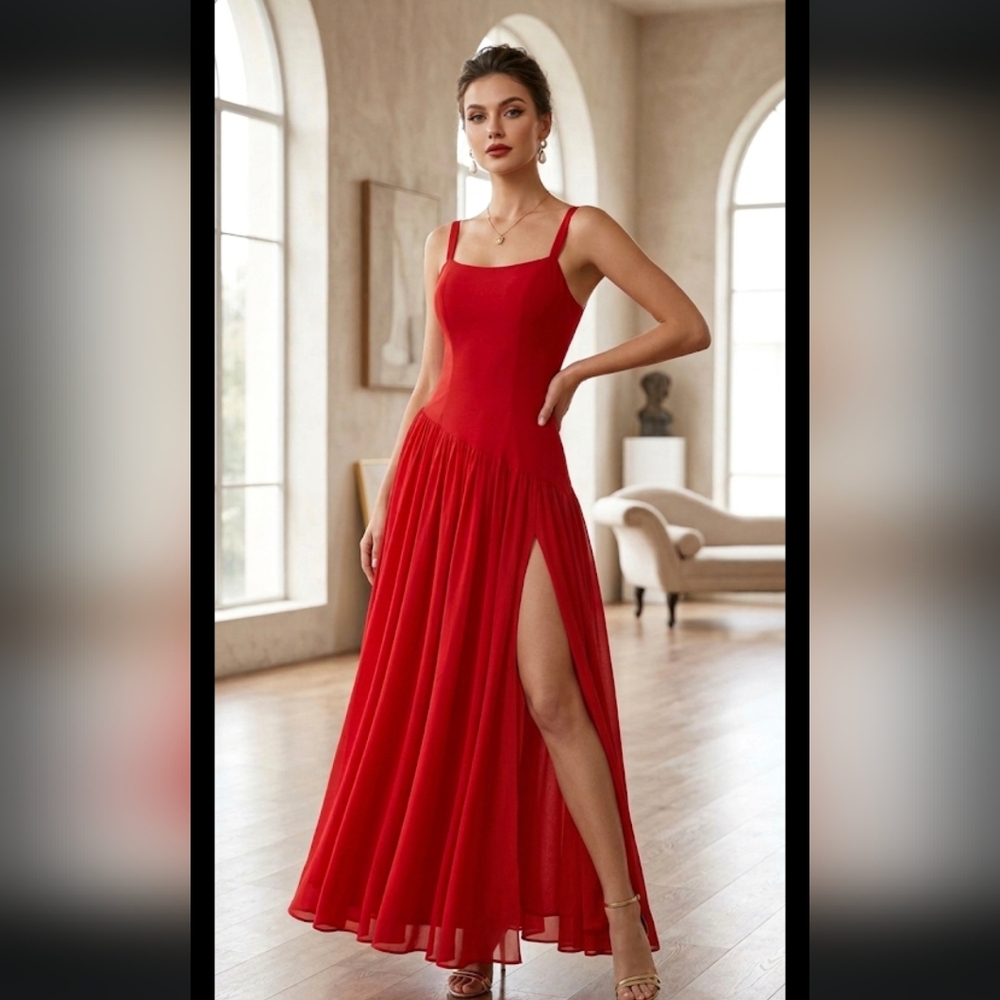 NWT Elegant Red Dress
